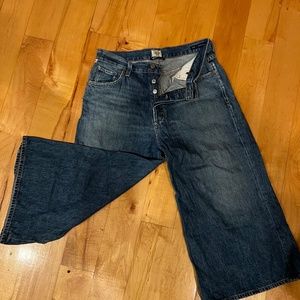 Citizens of Humanity Emily Relaxed Culotte Jeans Size 28